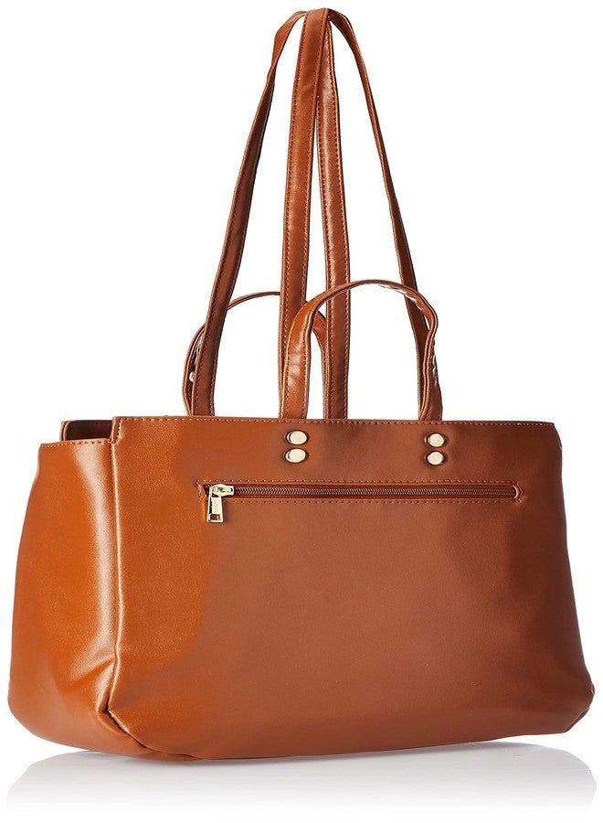 كابريس حقيبة تسوق كبيرة بنية اللون من كابريس للنساء - Image 2